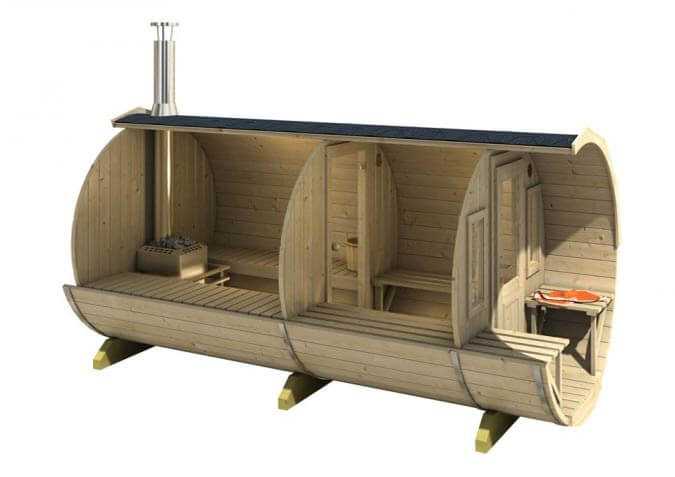SaunaHeizung Holzofen oder Elektro? Gartenhaus Magazin