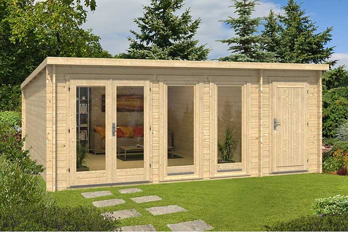 Gartenhaus mit 2 Räumen Vielfältige Nutzungsmöglichkeiten