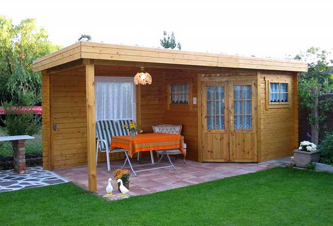 Praktische Tipps für ein Gartenhaus mit Anbau