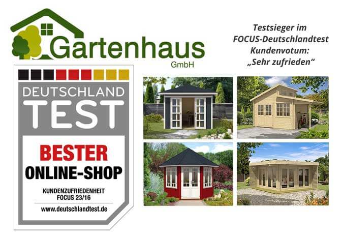 Gartenhaus GmbH ist „Bester 2016