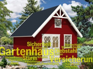 Gartenhaus versichern