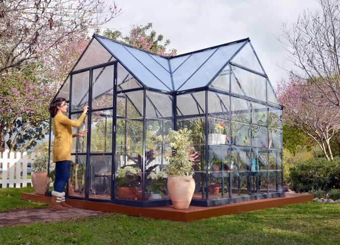 Welches Material wähle ich für mein Gartenhaus?