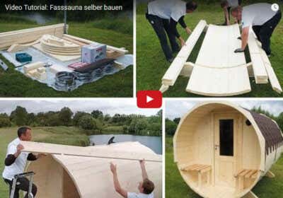 Aufbau einer Fasssauna – In 12 Arbeitsschritten zum eigenen Saunafass