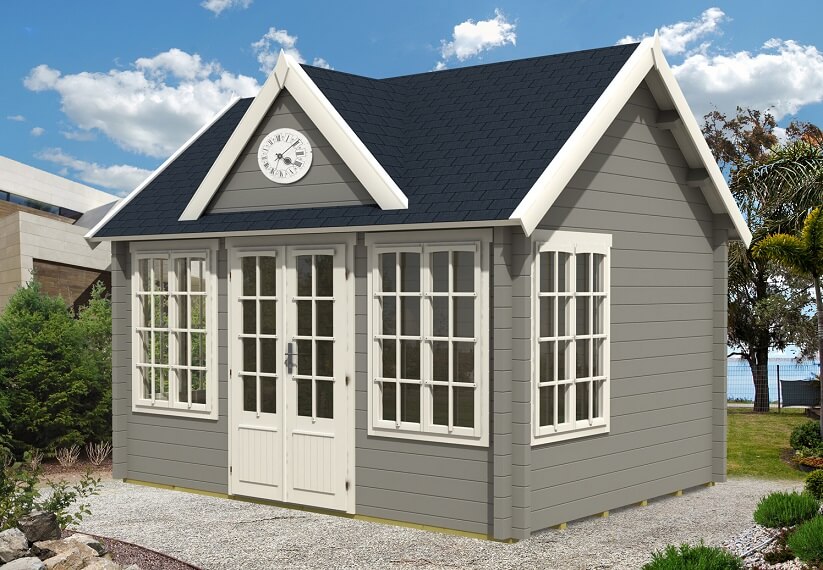 Clockhouse 44 Im Aufbau Wir Wollten Kein Typisches Gartenhaus