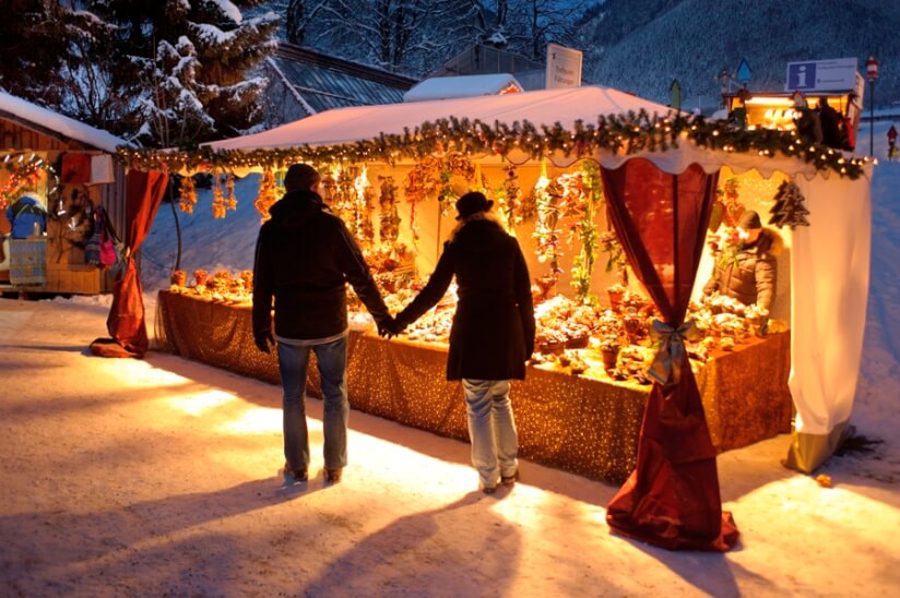 Weihnachtsmarkt in Kloster Ettal