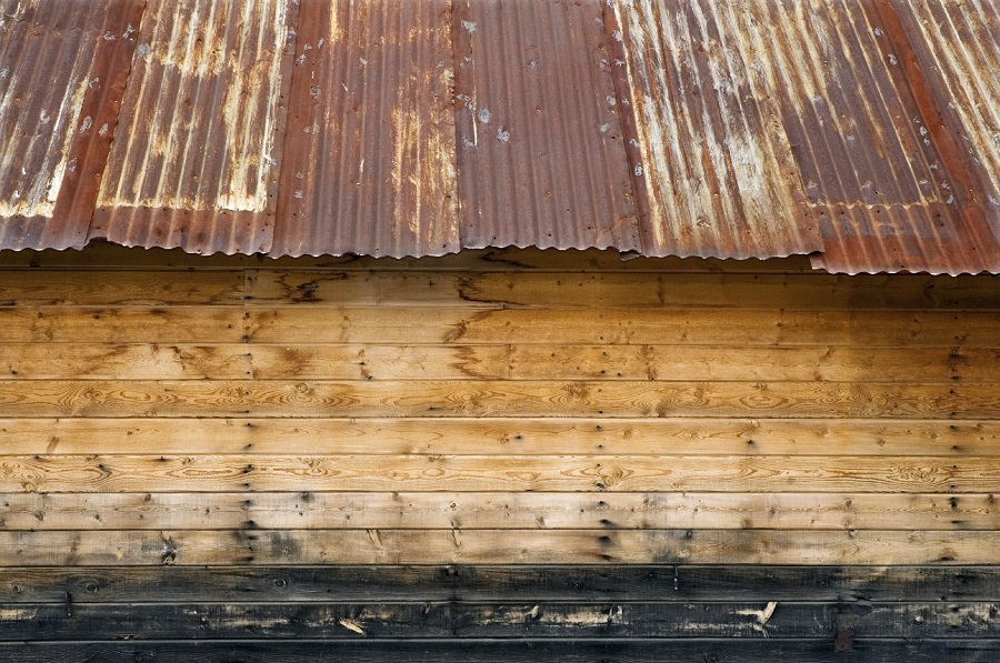 Zerstörtes Holz