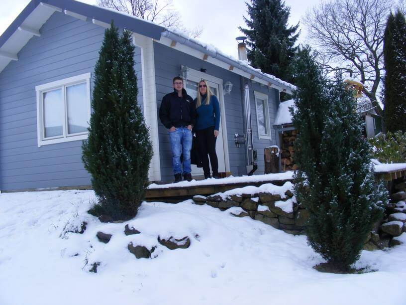 Familie Schlottes Gartenhaus zum Wohnen