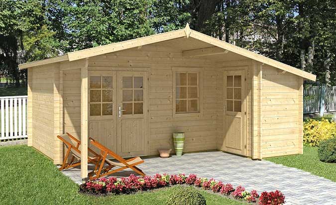 Gartenhaus mit 2 Räumen Vielfältige Nutzungsmöglichkeiten