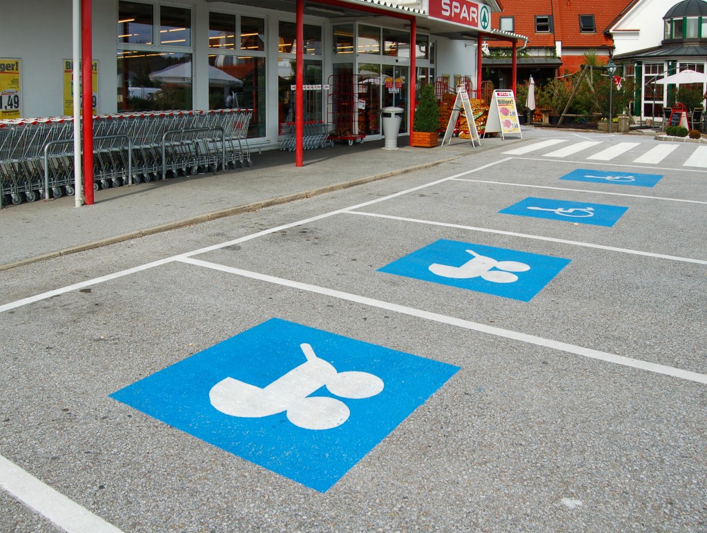 Kinderwagenparkplatz