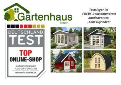 Erfahrungen und Bewertungen: GartenHaus GmbH ausgezeichnet als Shop mit höchster Kundenzufriedenheit