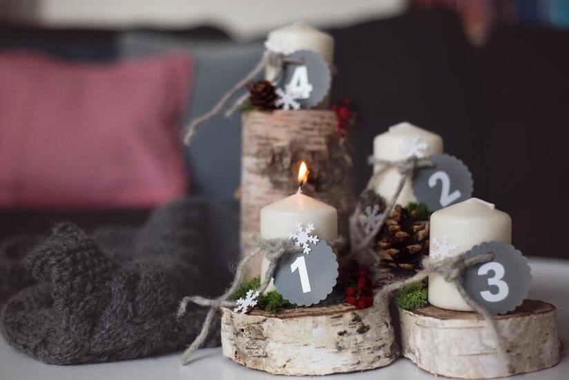 Gartenhaus GmbH Blogparade: Die schönsten DIY Adventskranz-Ideen!