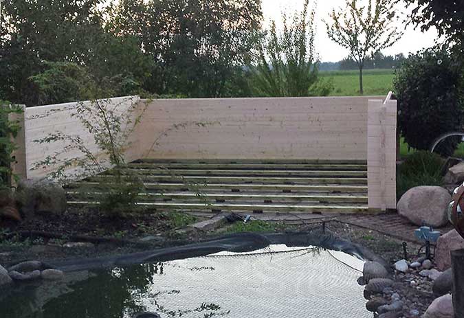Ja! 50+  Grunner til Gartenhausaufbau Regen? Dass regen und spritzwasser schnell ablaufen können und das holz nicht .