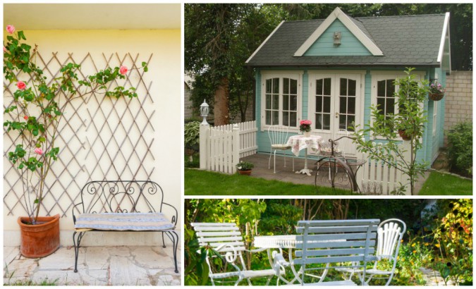 Gartenmöbel & Gartenhaus: 6 Terrassengestaltungsideen