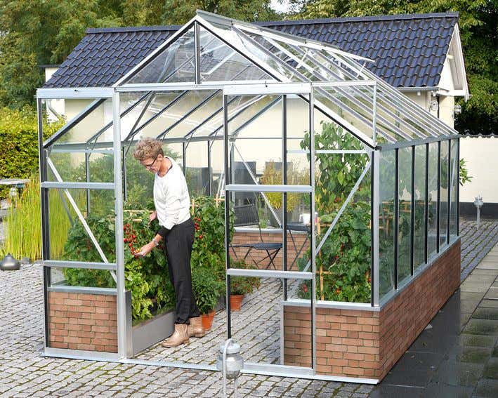 Gartenhaus als Alternative zum Tomatenhaus.