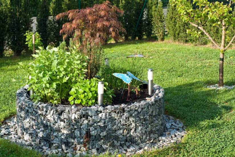 Gabionen Gartengestaltung Vielseitige Ideen Mit Gabionen