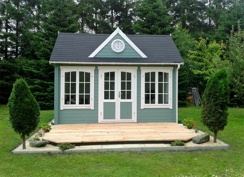 Gartenhaus Trends 2018: Beliebte Formen und Farben