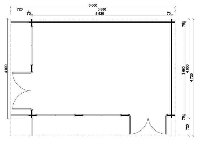 Grundriss VIVA 70B