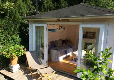 Gartenhaus Sunshine-40: Vom Gartenhaus zum Strandhaus