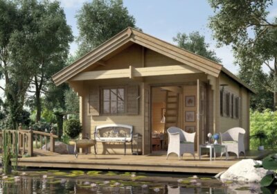 Glamping im Holzhaus: Camping Urlaub mal anders Glamping Urlaub im Blokchaus