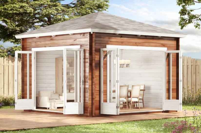 Gartenhaus mediterran Mittelmeerflair für Ihren Garten