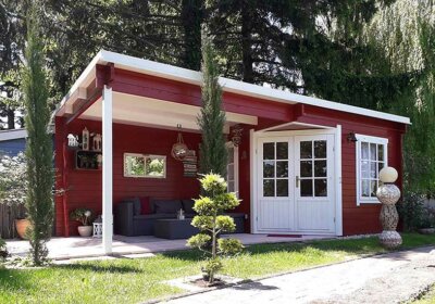 Gartenhaus im Schweden-Stil: Deko ist Trumpf! Gartenhaus Hannah-40