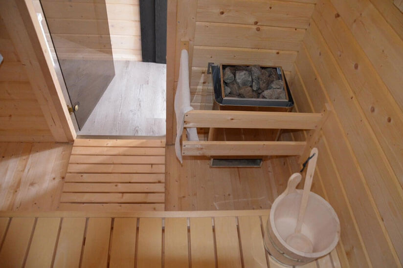 Sauna Innenraum