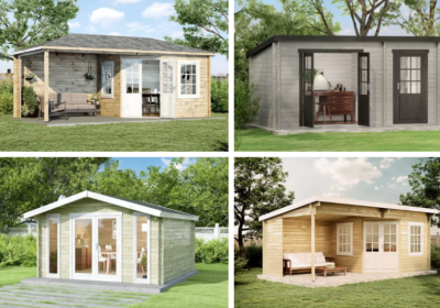 Gartenhaus Trends 2021: Wie Ihr Gartenhaus zum Hingucker wird! Collage Trend Gartenhaus