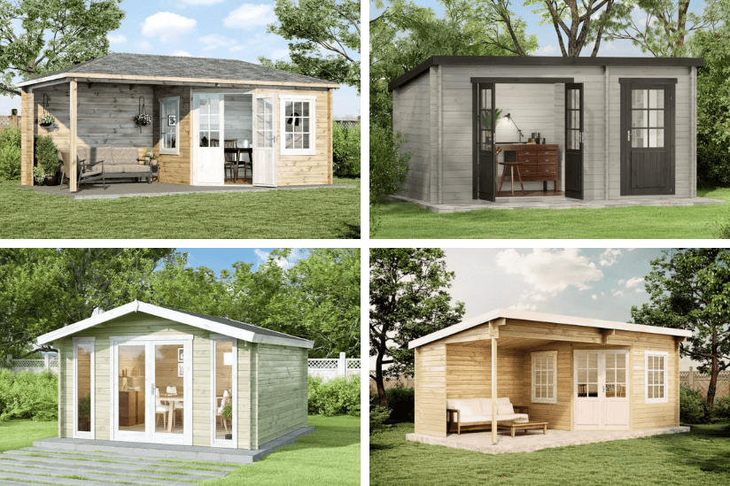 Collage Trend Gartenhaus