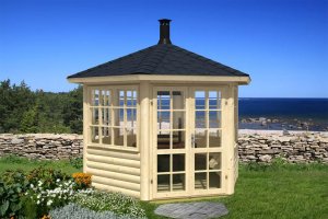 Grillen im Gartenhaus: Richtig grillen in einer Grillkota