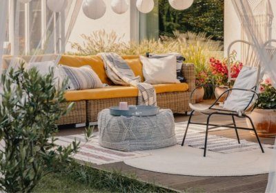 Garten im Boho Style: einfache und schöne Ideen zum Nachmachen