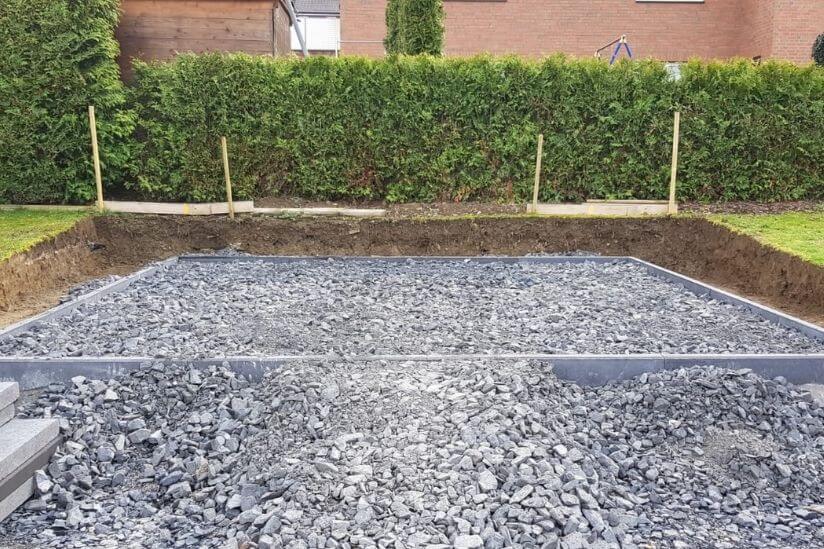 Unser Gartenhaus Lausitz wird als Familienprojekt aufgebaut