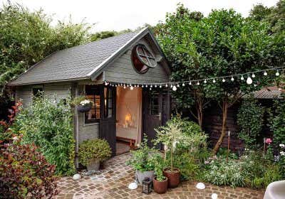 Ein Ruheraum im Grünem: Unser Garten- und Freizeithaus Bunkie machts möglich