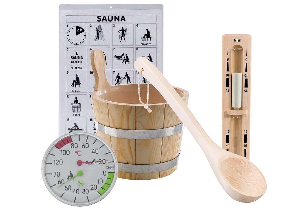 Sauna-Zubehör-Set Advanced