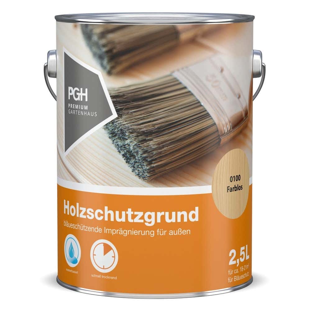 PGH Premium Gartenhaus Holzschutzgrund - VOC-Gewicht:0,076