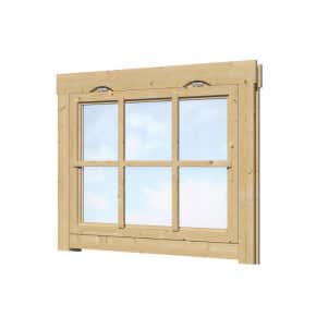 +NEU++ Fenster Holzfenster Carport Gartenhausfenster 72 x 63 cm Dreh